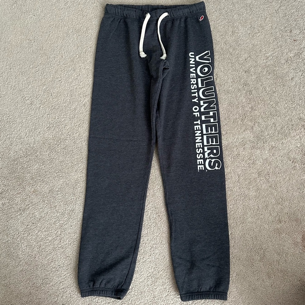 League Gray Adjustable University of Tennessee Volunteers Fleece Sweatpants